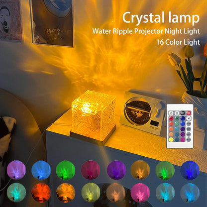 Cristal Lampe Rotatif