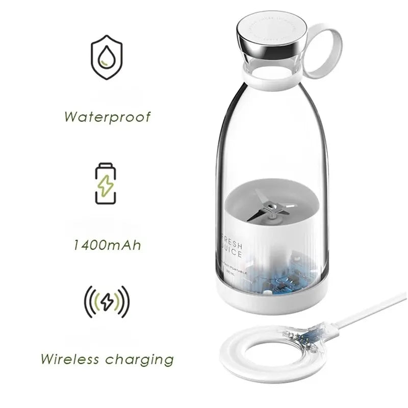 Blender Portable électrique Smoothie de 0,35L Rechargeable USB